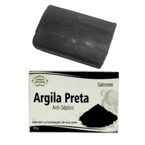Sabonete Argila Preta 90g