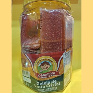 DOCE GELEIA DE FRUTA COM AÇÚCAR CRISTAL MINEROCA  C/20